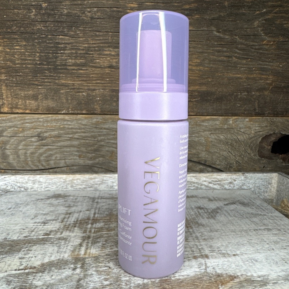 Vegamour Uplift Volumizing Styling Foam Travel Sz 1.6 Fl Oz SEALED | MSRP = $14